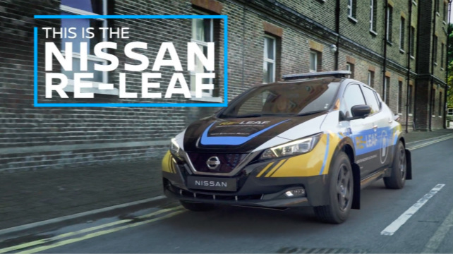 日產(chǎn)RE-LEAF概念車(chē)，有電，更有安全感！